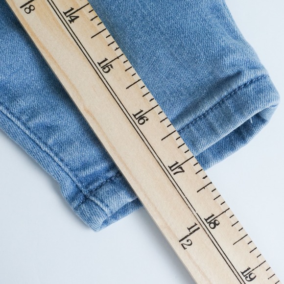 LC Waikiki Denim Pants Kids 12-18m Blue Light Wash Elastic Waist - Picture 7 of 8